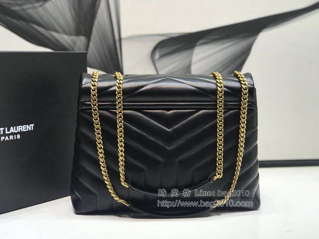 YSL爆款女士包包 聖羅蘭經典款LouLou Y大號形挎包 YSL肩背斜挎包 459749  jjh1195